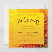 Sunflower Garden Kaart (Voorkant)
