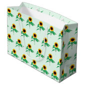 Sunflower Gift Bag Groot Cadeauzakje (Achterkant Gekanteld)