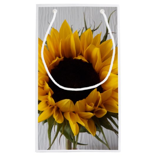 Sunflower Gift Bag Klein Cadeauzakje (Achterkant)