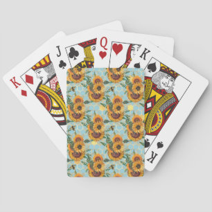 Sunflower Gifts Bright As A Sunflower Pokerkaarten