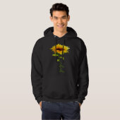 Sunflower Gigi Mother's Day Floral Funny Matching Hoodie (Voorkant volledig)