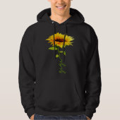 Sunflower Gigi Mother's Day Floral Funny Matching Hoodie (Voorkant)
