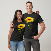 Sunflower Gigi Mother's Day Floral Funny Matching T-shirt (Unisex)
