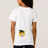Sunflower Girls Personal Flowers T-shirt (Achterkant)