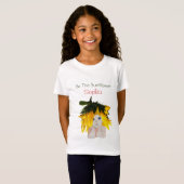 Sunflower Girls Personal Flowers T-shirt (Voorkant volledig)