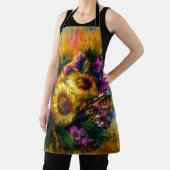 "Sunflower Glow" Apron  Schort (Insitu)