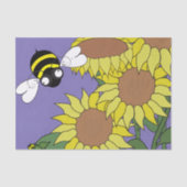 Sunflower Glow Tissue Paper Tissuepapier (Voorkant)