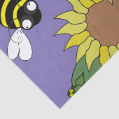 Sunflower Glow Tissue Paper Tissuepapier (Detail)