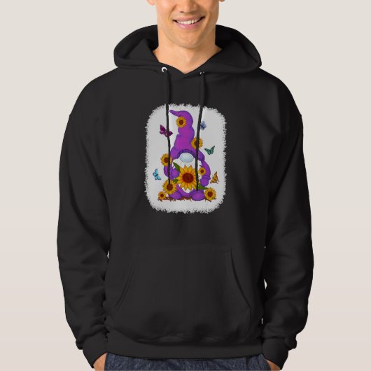 Sunflower Gnome Paint Hoodie (Voorkant)