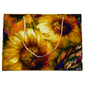 "Sunflower Gold"  Groot Cadeauzakje (Voorkant)