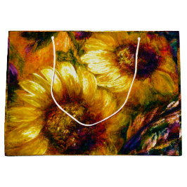 "Sunflower Gold"  Groot Cadeauzakje