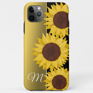 Sunflower Gold Monogram Case-Mate iPhone Case