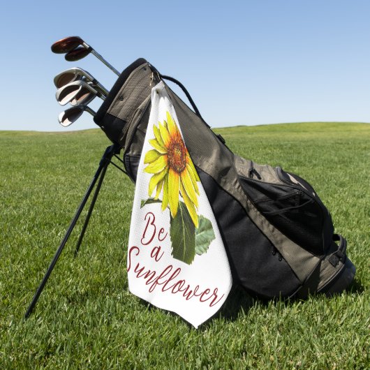 Sunflower Golf Towel Golfhanddoek (Groen)