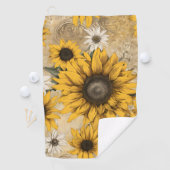 Sunflower Golfhanddoek (Insitu)