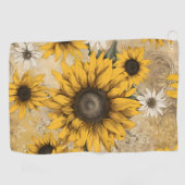 Sunflower Golfhanddoek (Horizontaal)
