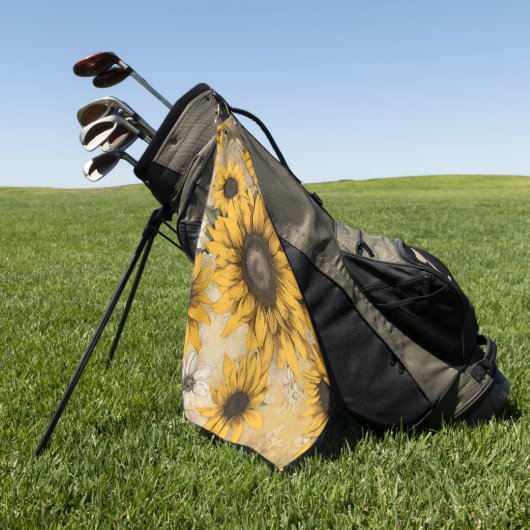 Sunflower Golfhanddoek (Groen)