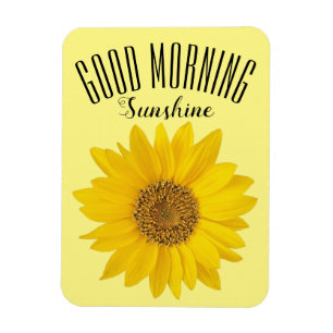 Sunflower Good Morning Sunshine Magneet