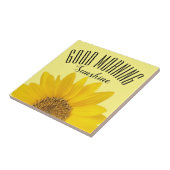 Sunflower Good Morning Sunshine Tegeltje (Zijkant)