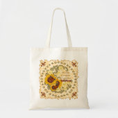 Sunflower Grandma Tote Bag (Voorkant)