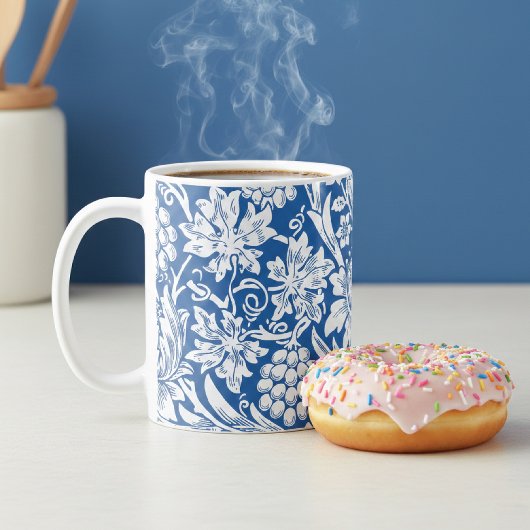 Sunflower Grape Vines William Morris Koffiemok