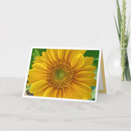 Sunflower Happy Birthday Kaart