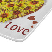 Sunflower Heart Cutting Board Snijplank (Hoek)