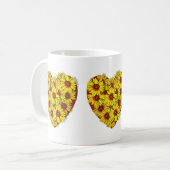 Sunflower Heart Mug Koffiemok (Voorkant links)