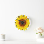 Sunflower Home Decor Ronde Klok (Huis)