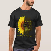 Sunflower Hope  T-shirt (Voorkant)