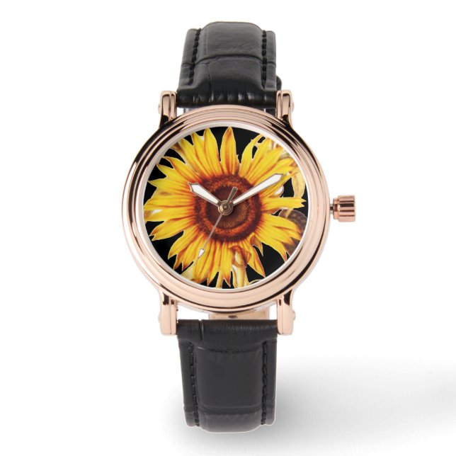 SUNFLOWER HORLOGE (Voorkant)