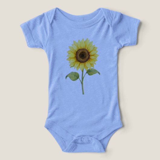 Sunflower Illustration — Bright Botanical Art (Design voorkant)