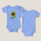 Sunflower Illustration — Bright Botanical Art (Ontwerp Voorkant & Achterkant)