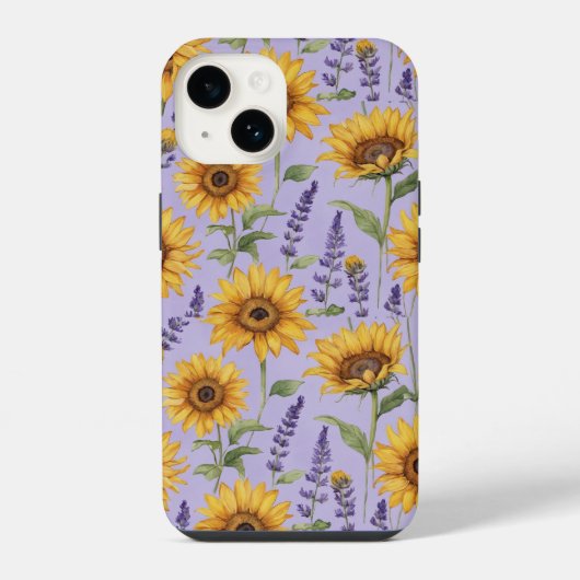 SUNFLOWER iPhone HOESJE (Achterkant)