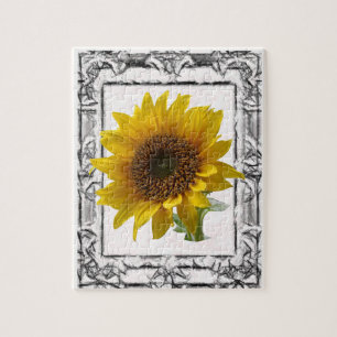 Sunflower Jigzaag Puzzle Legpuzzel