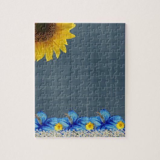 Sunflower Jigzaag Puzzle Legpuzzel (Verticaal)