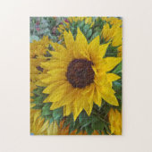 Sunflower Jigzaag Puzzle Legpuzzel (Verticaal)