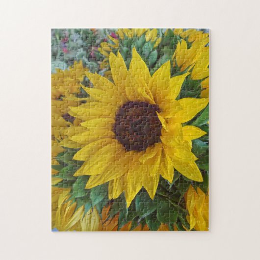Sunflower Jigzaag Puzzle Legpuzzel (Verticaal)