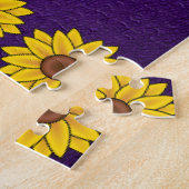 Sunflower Jigzaag Puzzle Legpuzzel (Zijkant)