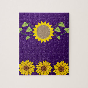 Sunflower Jigzaag Puzzle Legpuzzel