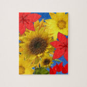 Sunflower Jigzaag Puzzle Legpuzzel (Verticaal)