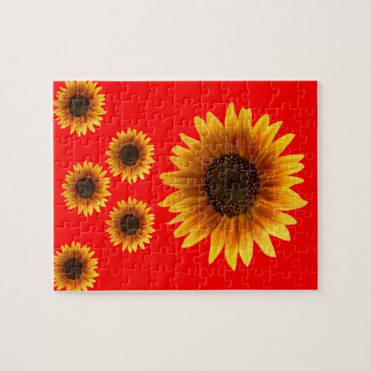 Sunflower Jigzaag Puzzle Legpuzzel (Horizontaal)