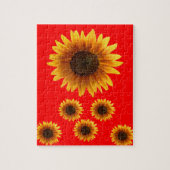 Sunflower Jigzaag Puzzle Legpuzzel (Verticaal)