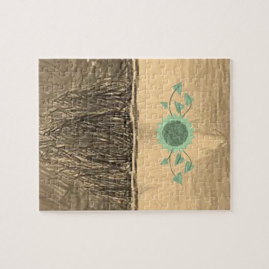 Sunflower Jigzaag Puzzle Legpuzzel (Horizontaal)