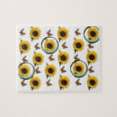 Sunflower Jigzaag Puzzle Legpuzzel (Horizontaal)
