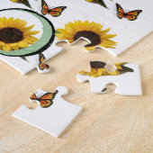 Sunflower Jigzaag Puzzle Legpuzzel (Zijkant)