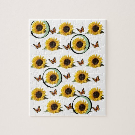 Sunflower Jigzaag Puzzle Legpuzzel (Verticaal)