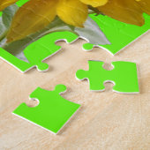 Sunflower Jigzaag Puzzle Legpuzzel (Zijkant)