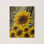Sunflower Jigzaag Puzzle Legpuzzel (Verticaal)