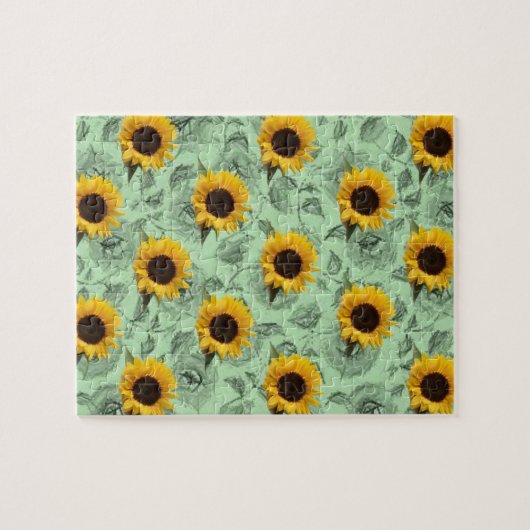 Sunflower Jigzaag Puzzle Legpuzzel (Horizontaal)