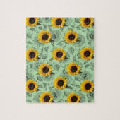 Sunflower Jigzaag Puzzle Legpuzzel (Verticaal)